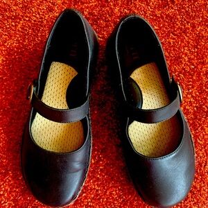 Born Black Leather MaryJanes
